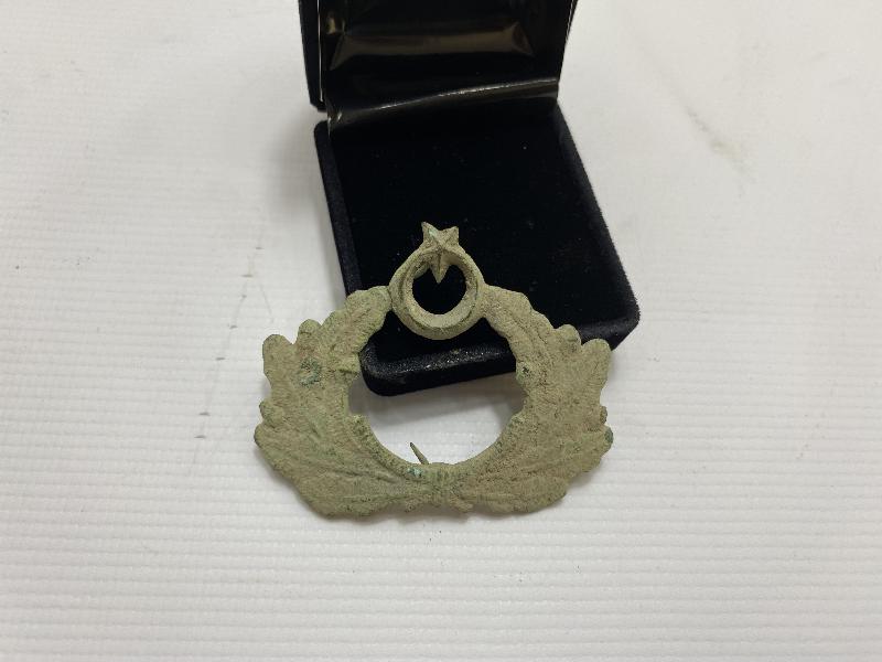 OSMANLI DÖNEMİ SUBAY ŞAPKA KOKARTI