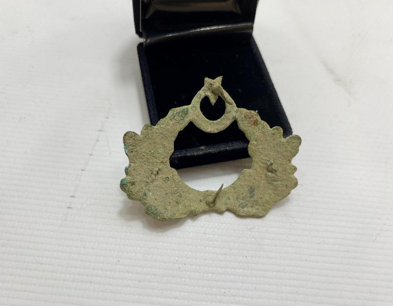 OSMANLI DÖNEMİ SUBAY ŞAPKA KOKARTI