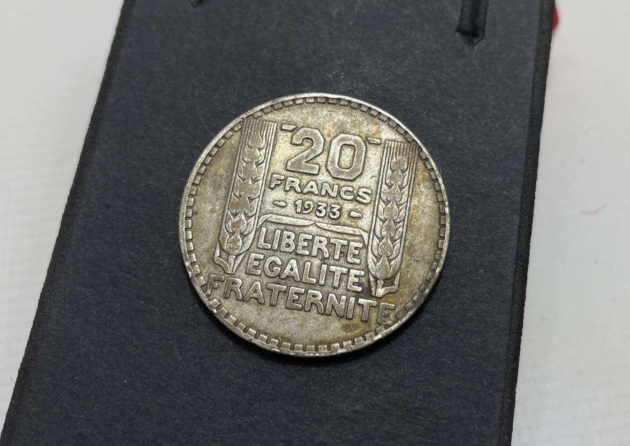 1933 YILI GÜMÜŞ FRANSIZ PARASI