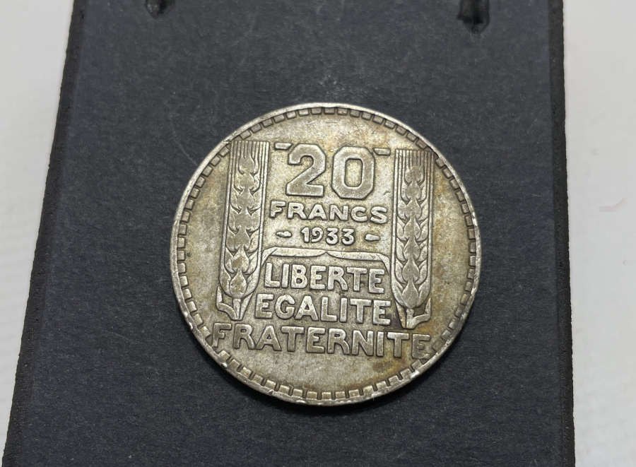 1933 YILI GÜMÜŞ FRANSIZ PARASI