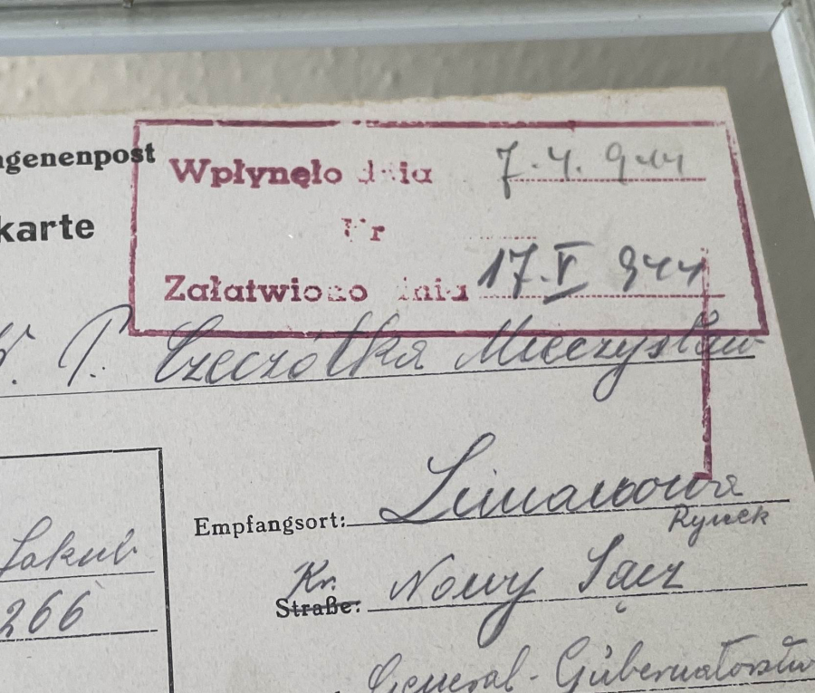 2. DÜNYA SAVAŞI DÖNEMİ ESİR MEKTUBU