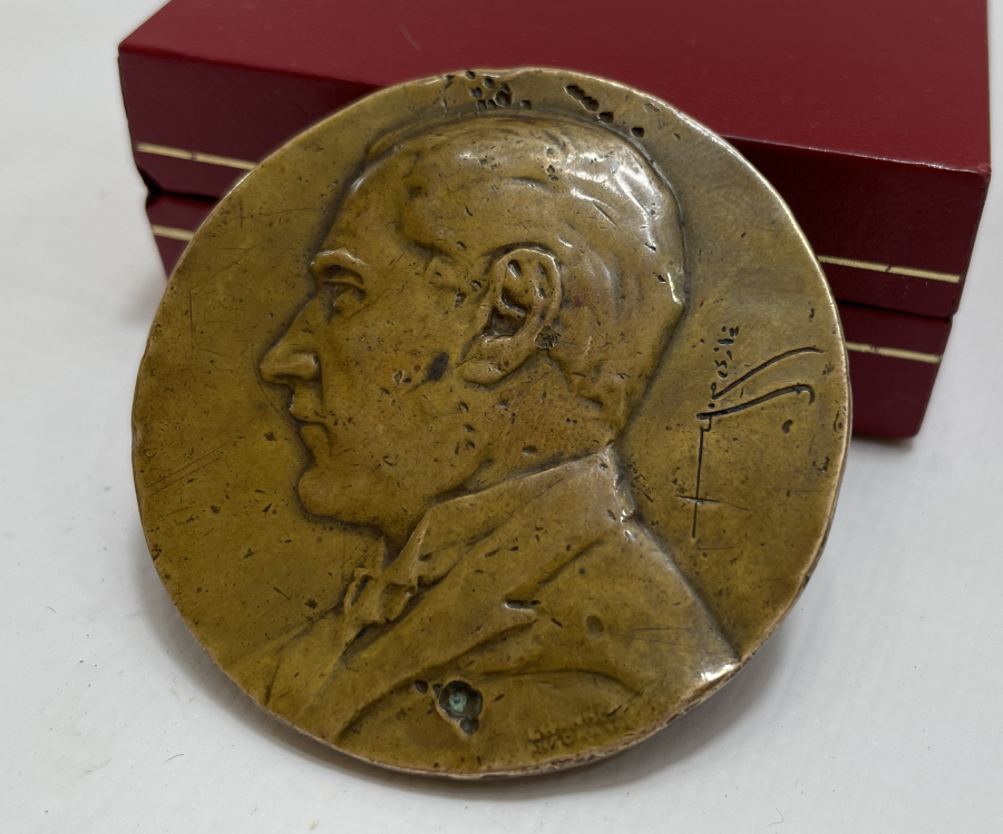 ATATÜRK'ÜN OSMANLICA İMZASI BULUNAN MADALYON