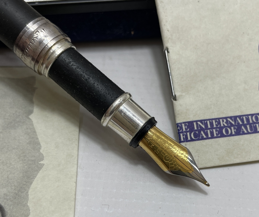 MARLEN MARKA ORJİNAL KUTUSUNDA GÜMÜŞ DOLMA KALEM