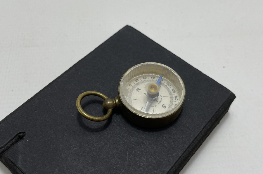 ORJİNAL KUTUSUNDA ANTİKA PUSULA