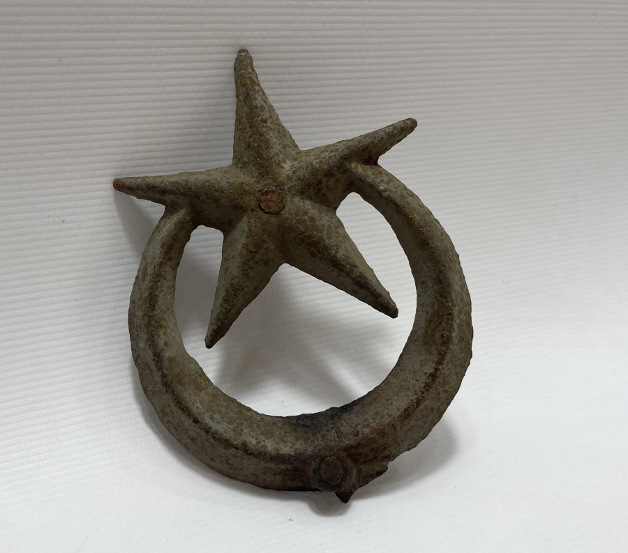 OSMANLI DÖNEMİ METAL AY YILDIZ APLİK