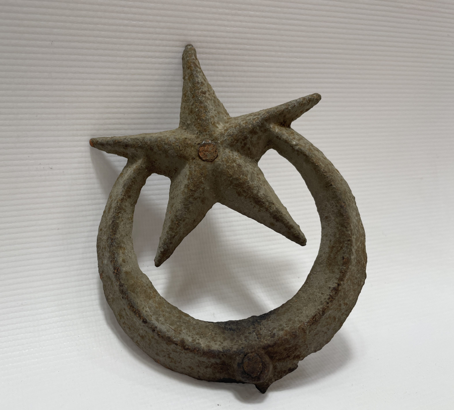 OSMANLI DÖNEMİ METAL AY YILDIZ APLİK