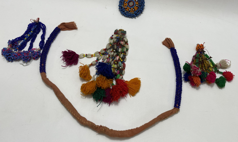 OSMANLI DÖNEMİ TAHTACI - TÜRKMEN İŞİ ŞAMANİK GELİN TAKILARI