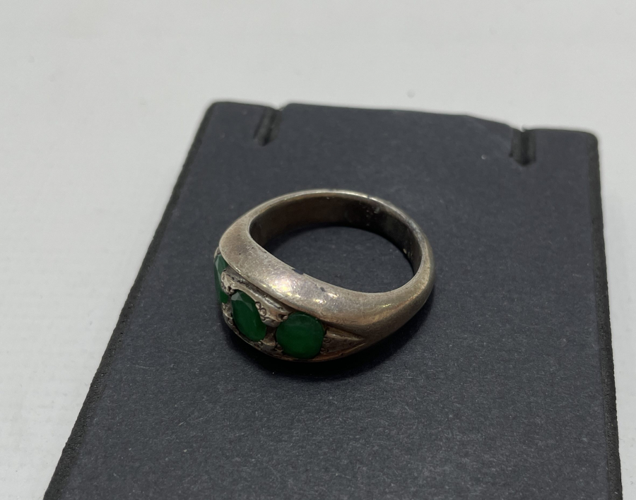 OSMANLI DÖNEMİ ZÜMRÜT TAŞLI BÜYÜK BOY YÜZÜK