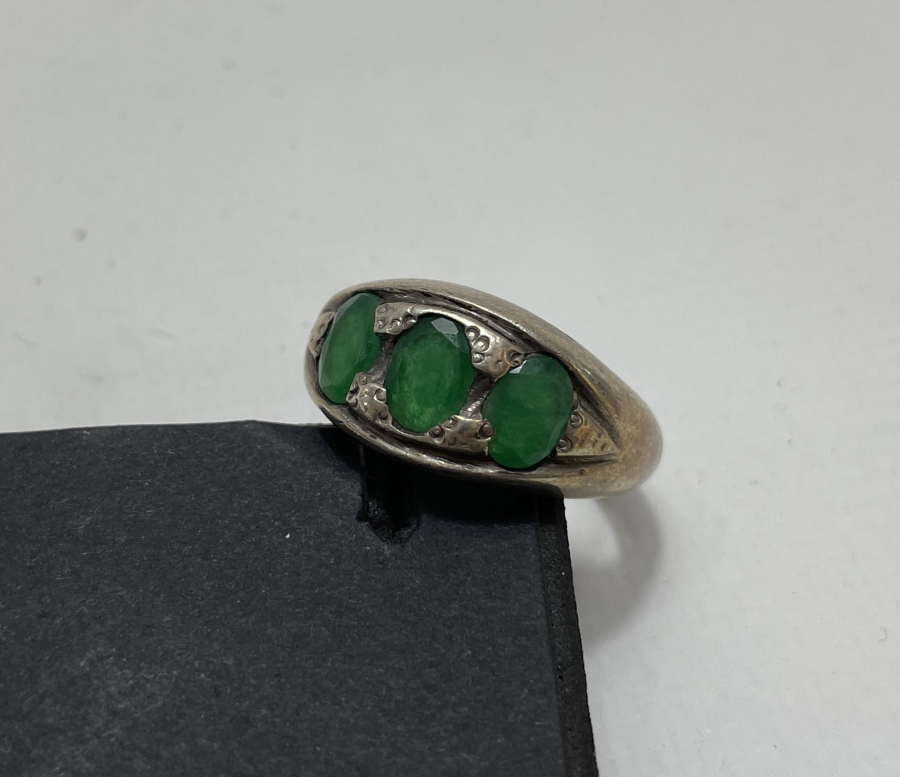 OSMANLI DÖNEMİ ZÜMRÜT TAŞLI BÜYÜK BOY YÜZÜK