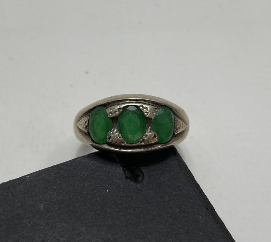 OSMANLI DÖNEMİ ZÜMRÜT TAŞLI BÜYÜK BOY YÜZÜK