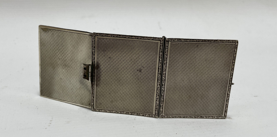 ÜZERİ AZNAVUR İŞÇİLİKLİ 1900 BAŞLARI FRANSIZ 3 LÜ FOTOĞRAFLIK