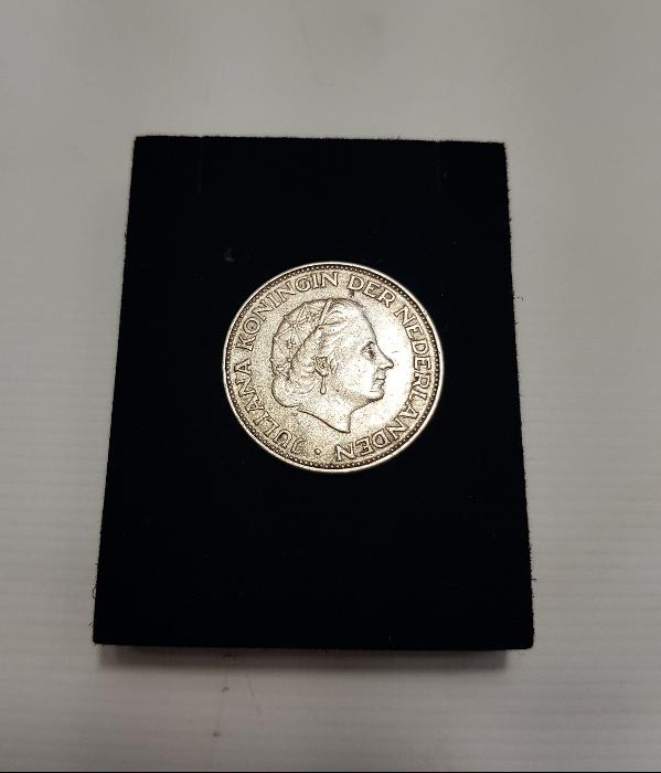 1961 HOLLANDA 2,5 GULDEN GÜMÜŞ PARA