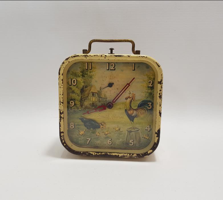 İNGİLİZ MALI NADİR HOROZLU TAVUKLU SAAT