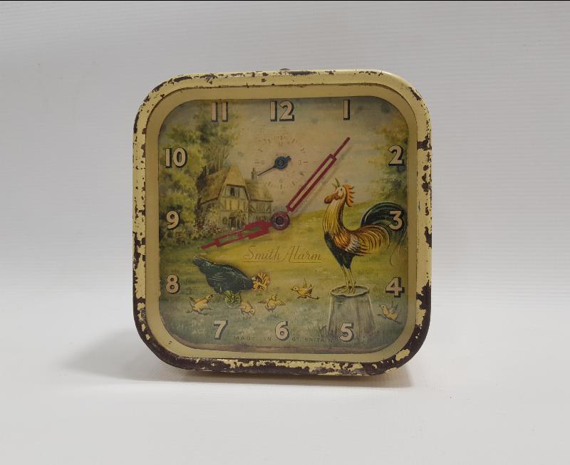 İNGİLİZ MALI NADİR HOROZLU TAVUKLU SAAT