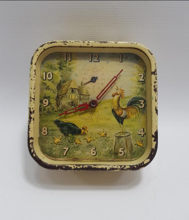 İNGİLİZ MALI NADİR HOROZLU TAVUKLU SAAT