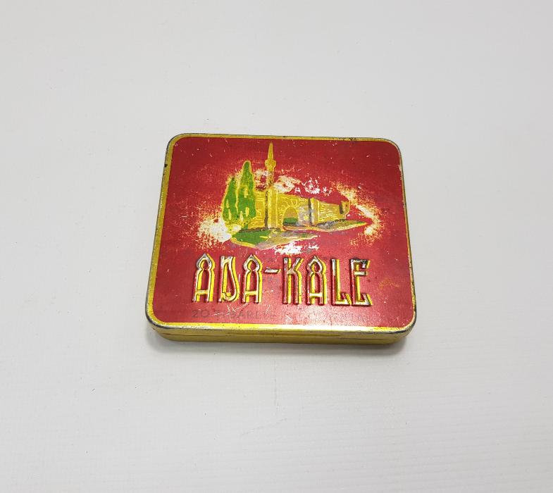 OSMANLI DÖNEMİ ADA-KALE SİGARA KUTUSU 