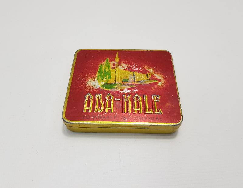 OSMANLI DÖNEMİ ADA-KALE SİGARA KUTUSU 