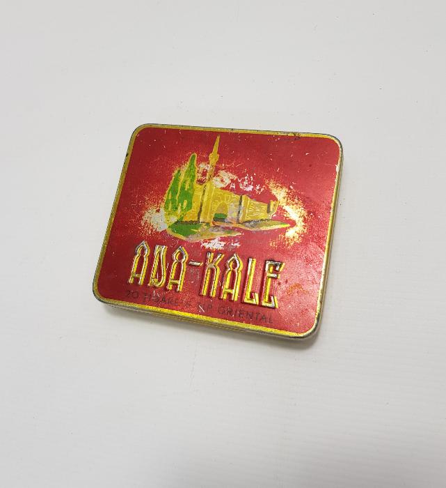 OSMANLI DÖNEMİ ADA-KALE SİGARA KUTUSU 