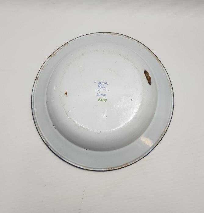 OSMANLI DÖNEMİ AY YILDIZLI EMAYE TABAK