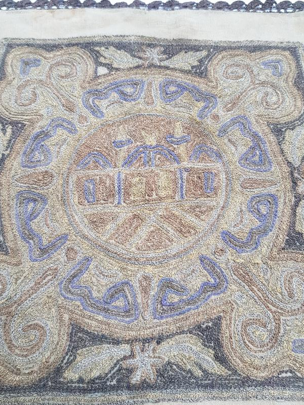 OSMANLI DÖNEMİ AYASOFYA CAMİİ RESİMLİ SUZENİ ÖRTÜ 