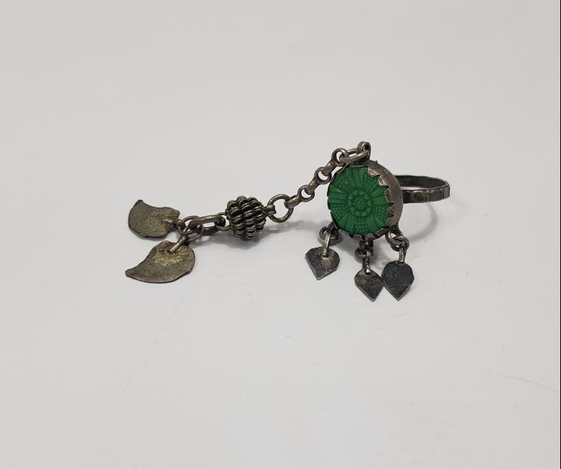 OSMANLI DÖNEMİ FARKLI FORMDA GÜMÜŞ YÜZÜK 