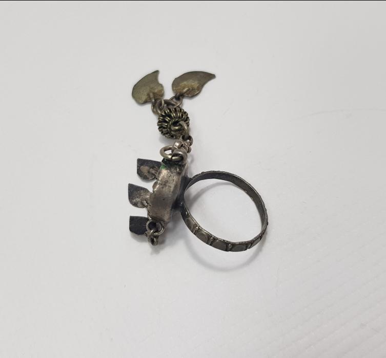 OSMANLI DÖNEMİ FARKLI FORMDA GÜMÜŞ YÜZÜK 