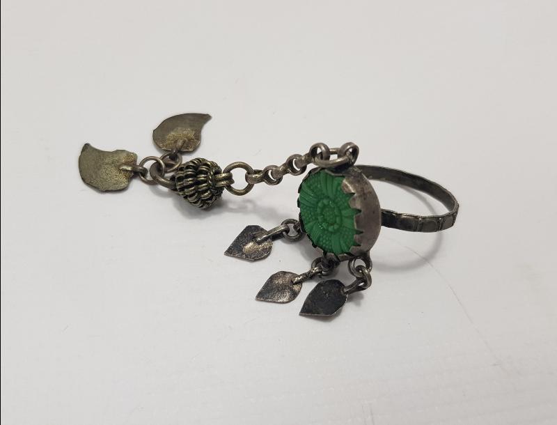 OSMANLI DÖNEMİ FARKLI FORMDA GÜMÜŞ YÜZÜK 