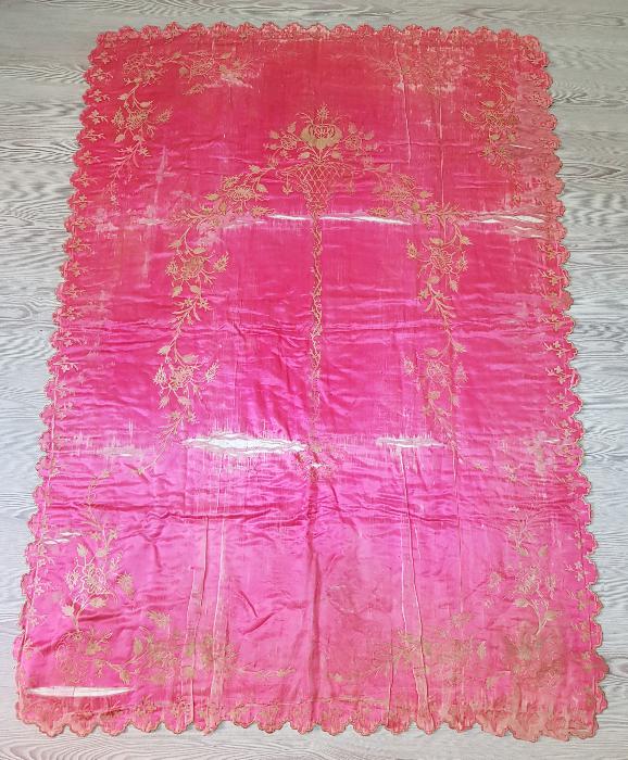 OSMANLI DÖNEMİ İPEK ATLAS SECCADE