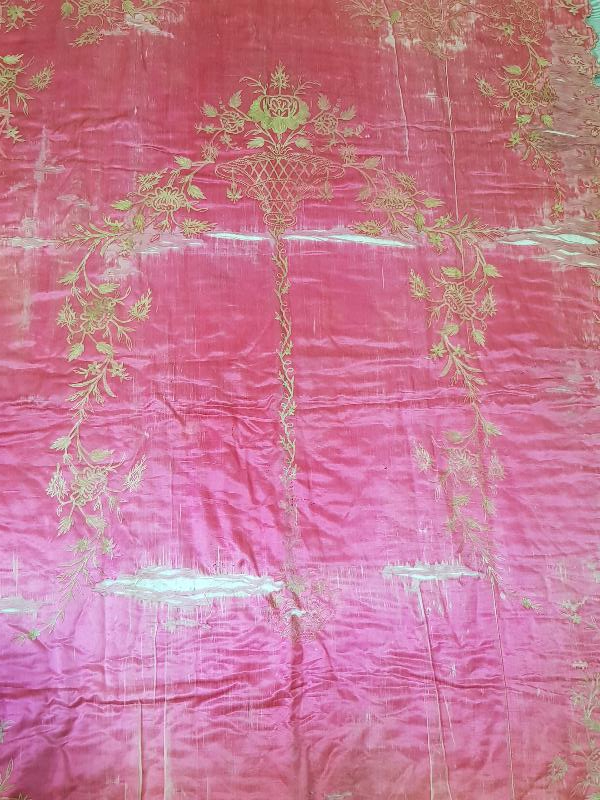 OSMANLI DÖNEMİ İPEK ATLAS SECCADE