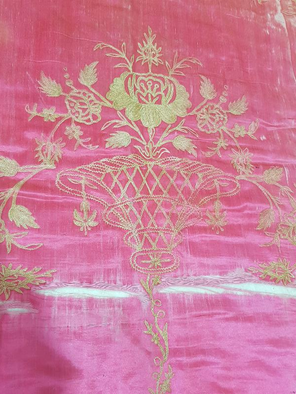 OSMANLI DÖNEMİ İPEK ATLAS SECCADE