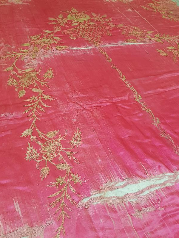 OSMANLI DÖNEMİ İPEK ATLAS SECCADE