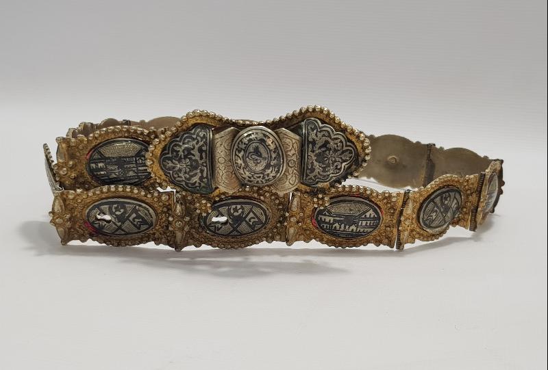 OSMANLI DÖNEMİ VAN İŞİ GÜMÜŞ KEMER