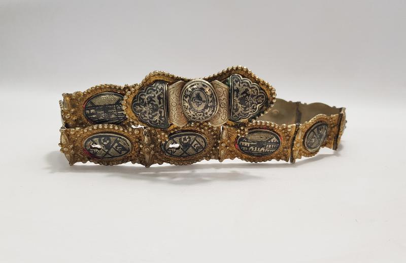 OSMANLI DÖNEMİ VAN İŞİ GÜMÜŞ KEMER