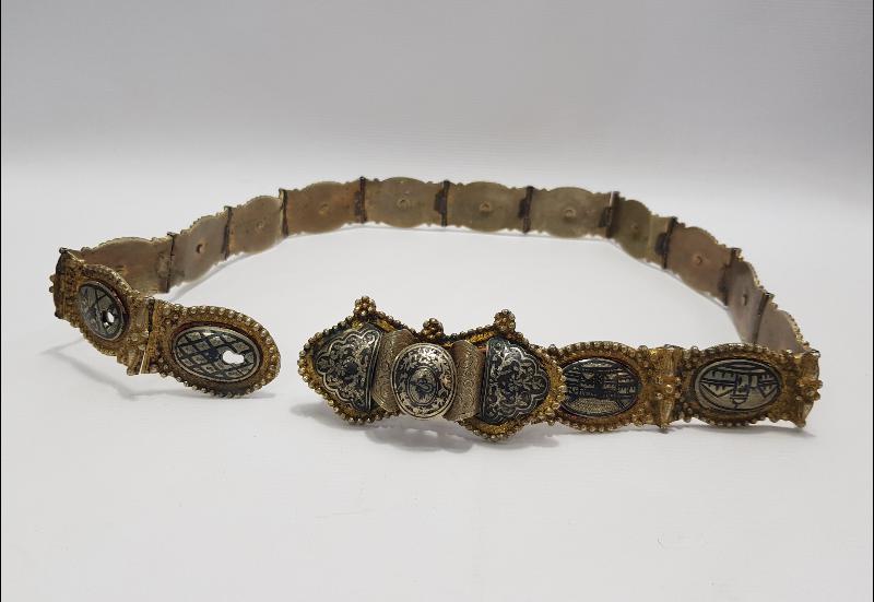 OSMANLI DÖNEMİ VAN İŞİ GÜMÜŞ KEMER