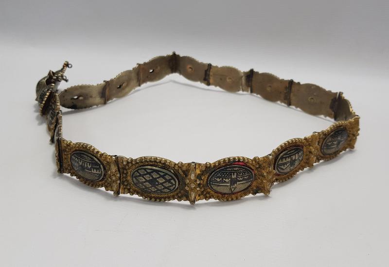 OSMANLI DÖNEMİ VAN İŞİ GÜMÜŞ KEMER