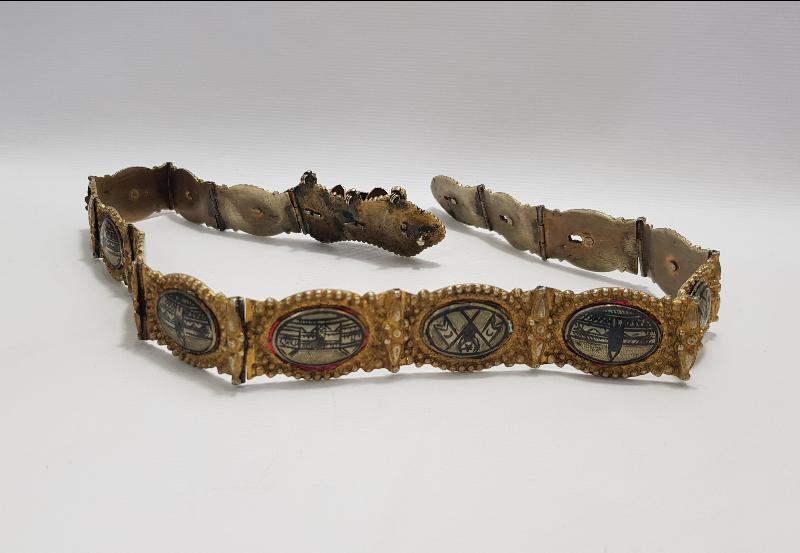 OSMANLI DÖNEMİ VAN İŞİ GÜMÜŞ KEMER