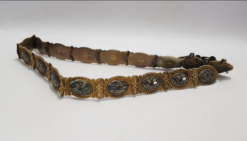 OSMANLI DÖNEMİ VAN İŞİ GÜMÜŞ KEMER