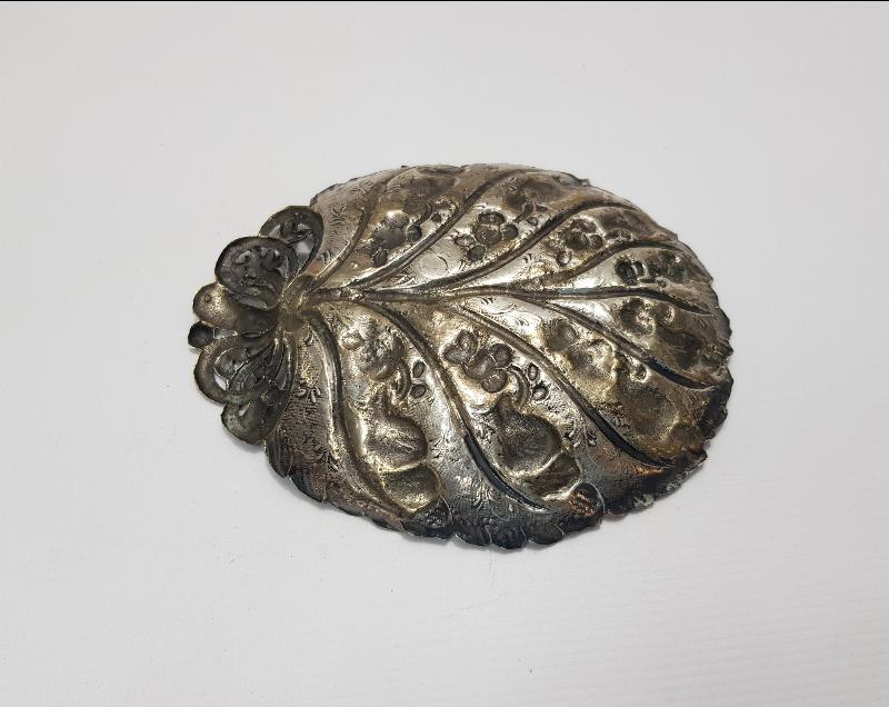 OSMANLI TUĞRALI VE SAH DAMGALI GÜMÜŞ İKRAMLIK 