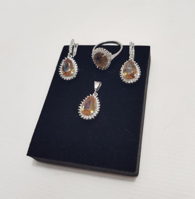 ZULTANİT TAŞLI GÜMÜŞ TAKI SETİ 