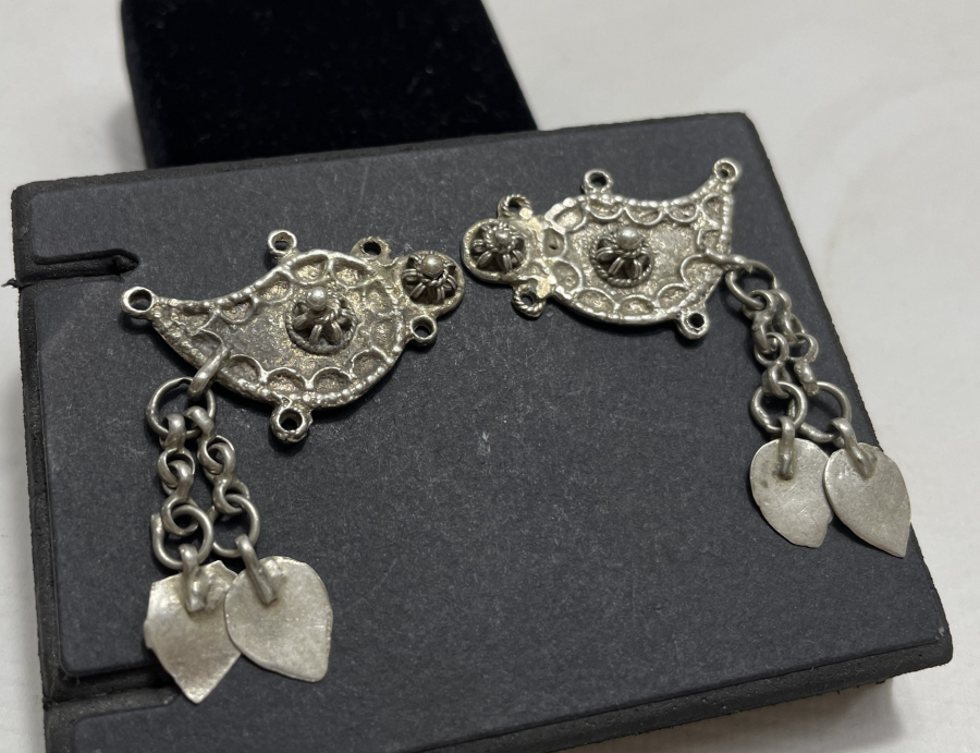 OSMANLI DÖNEMİ ÇOK NADİR GÜMÜŞ CEPKEN DÜĞMESİ