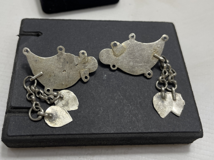 OSMANLI DÖNEMİ ÇOK NADİR GÜMÜŞ CEPKEN DÜĞMESİ