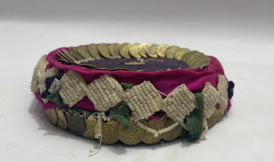 OSMANLI DÖNEMİ İNCİLİ GELİN FESİ