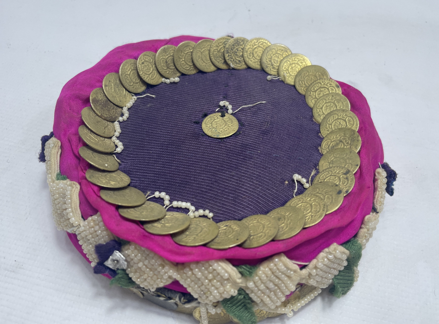 OSMANLI DÖNEMİ İNCİLİ GELİN FESİ