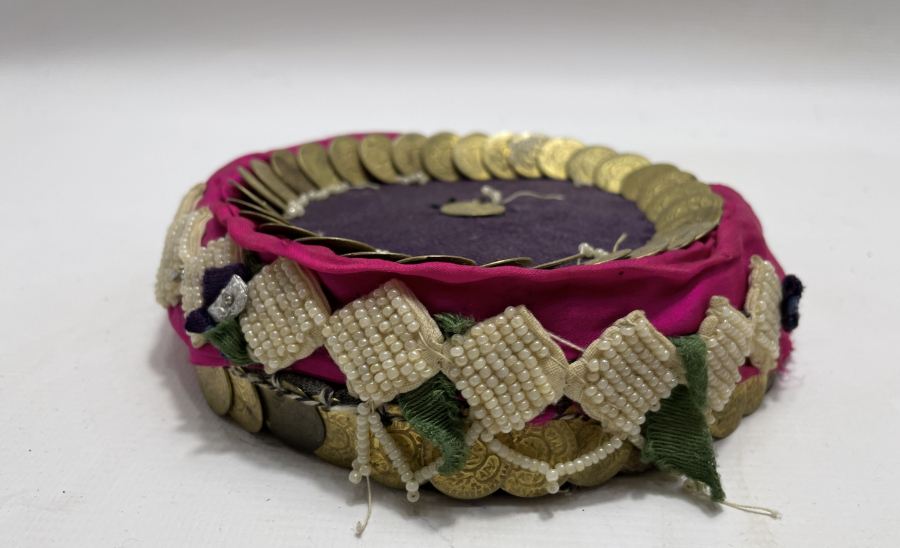 OSMANLI DÖNEMİ İNCİLİ GELİN FESİ