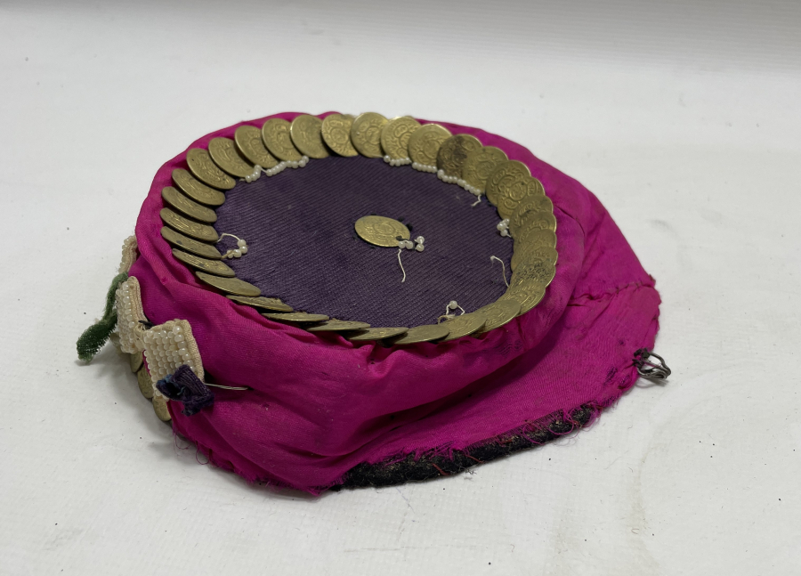 OSMANLI DÖNEMİ İNCİLİ GELİN FESİ