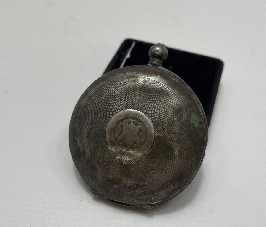 OSMANLI DÖNEMİ GÜMÜŞ CEP SAATİ KASASI