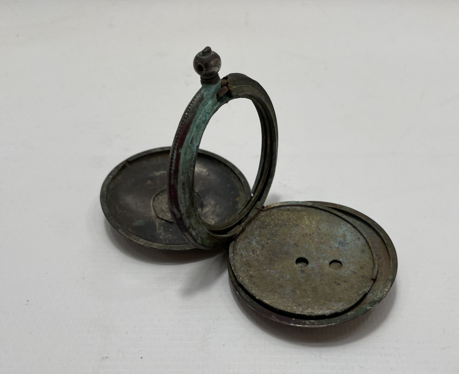 OSMANLI DÖNEMİ GÜMÜŞ CEP SAATİ KASASI