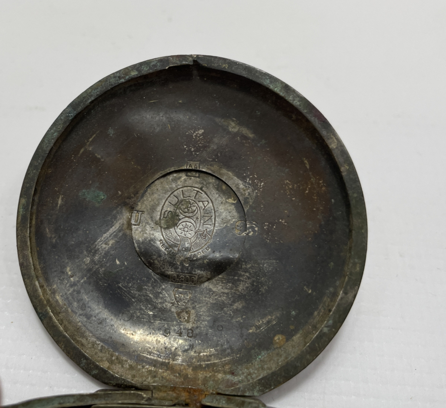 OSMANLI DÖNEMİ GÜMÜŞ CEP SAATİ KASASI