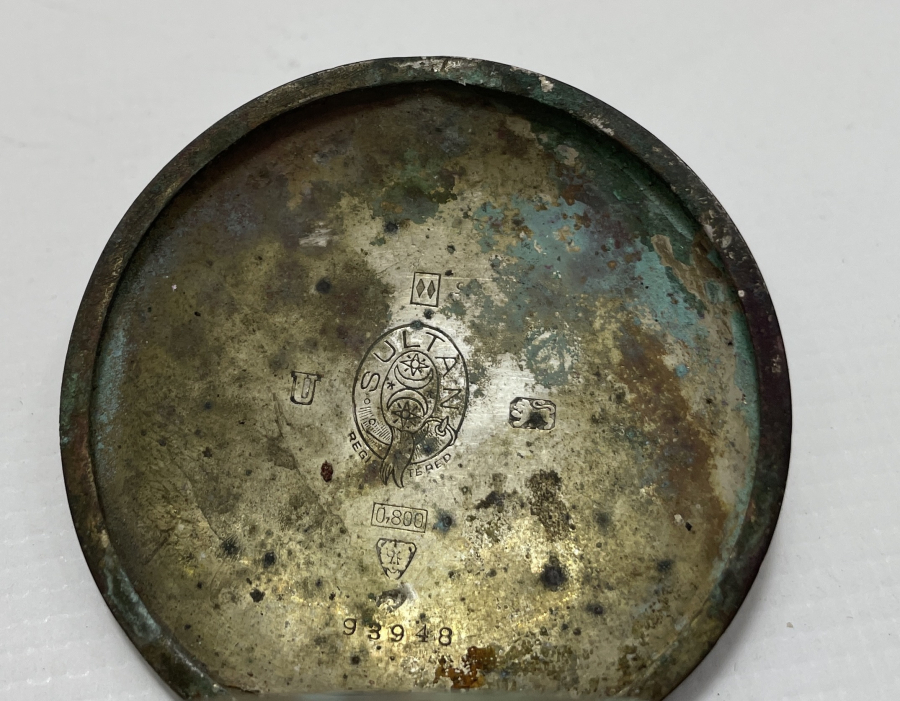 OSMANLI DÖNEMİ GÜMÜŞ CEP SAATİ KASASI