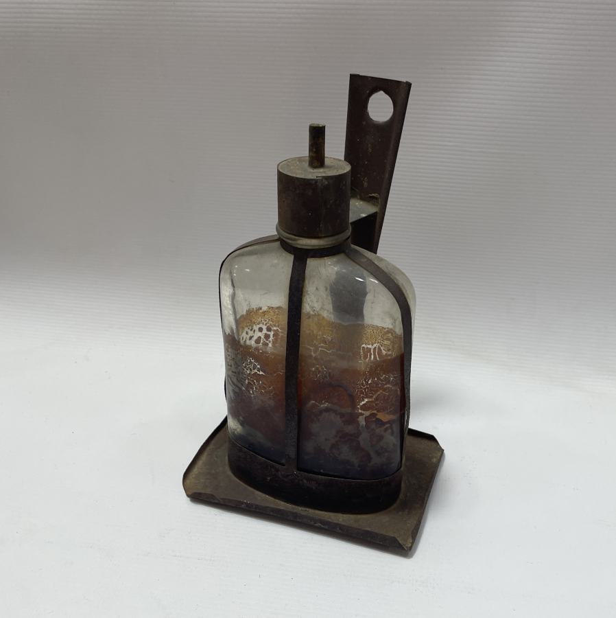 ANTİKA PRİMİTİF GAZ LAMBASI